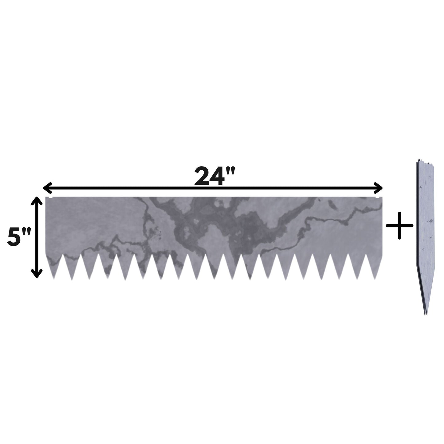 5"  Corten Lawn Edging By Section  - Choose The Individual Length(s) You Want