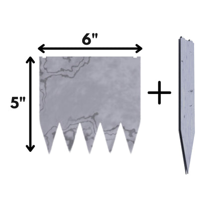 5"  Corten Lawn Edging By Section  - Choose The Individual Length(s) You Want