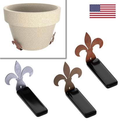 Weathering Corten Pot Risers - (Set of 3 pieces)